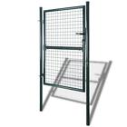Dtv5402257489648kh Garden Fence Gate Steel Green
