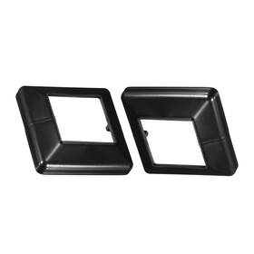 Duefixing 617662901837 4pcs Post Skirt 80x80mm 3.15 Inch X3.15 Split Style Base Cover Trim
