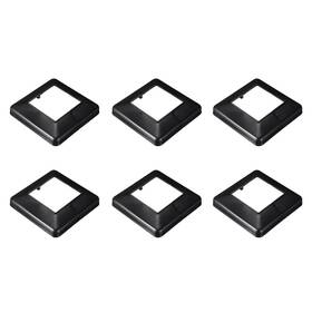 Duefixing 617662901851 4pack Post Skirt 100x100mm 3.94 Inch X3.94 Split Style Base Cover Trim