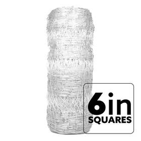 Durable 850019288469 Vineline Plastic Trellis Netting White Roll 4ft X 100ft With 6in Squares