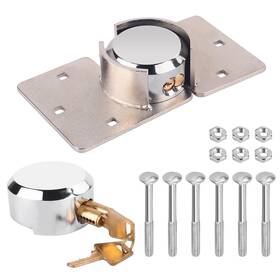 Dwawoo Dwawoogob72zqdct Security Hasp Shackle Lock Heavy Duty 1/2 Van Garage Shed Door Padl