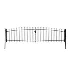 Dwgd15x5 Unassigned Aleko Diy Steel Dual Swing Driveway Gate 655222807311