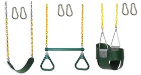 Eastern Jungle Gym 850044265176 Pack Of 3 Backyard Swings Replacement Belt Swing... Fast Ship