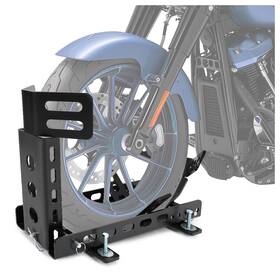 Ecotric 713095200803 Motorcycle Wheel Chock Trailer 3000lb Capacity Adjustable Motorcycle