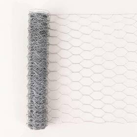Efavormart.com Craf Wire03 16 Silv Silver Galvanized Metal Hexagonal Chicken Wire Mesh Garden Fence
