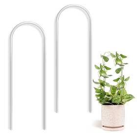 Egomyron Apt-001 2 Pack Thickened U-shaped Acrylic Trellis For Indoor Plants Durable Small Pl