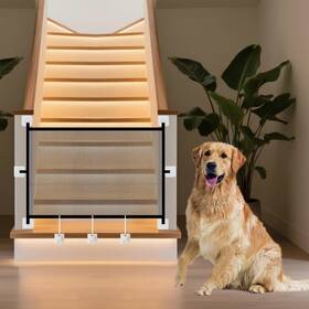 Eloego Dgk-110 Dog Gate For Stairs And Doorways Pet Gates The House 43 Inch W X 28 H Black