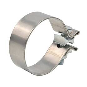 Emotor Industries Cln 350 Universal Id Exhaust Clamp Stainless Steel 3-1/2 Inch Narrow Band Lap 3.5 Emotor Industries Cln 350 Universal Id Exhaust Clamp Stainless Steel 3-1/2 Inch Narrow Band Lap 3.5