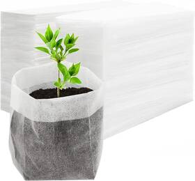 Enpoint 530095 02 Plant Grow Bags 200pcs Nursery Bag 5.5x6.3 Inch /pack Of 200 White