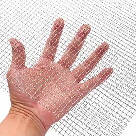 Erjnnd 313044153114 304 Stainless Steel Wire Mesh 4 12 X 24 Inch 2-pack