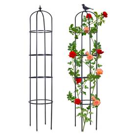 Esbaybulbs Ws0486 1 Garden Obelisk Trellis For Climbing Plants Indoor And Outdoor 6ft Plant Climb