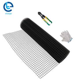 Etecgo 585166 Chicken Rabbit Mesh 36in X 50ft 1.1/1.52mm Wire Diameter Net 1x1 In Welding
