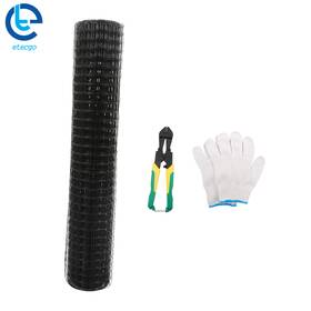 Etecgo Mt3485143 48in X 50ft 1.5x1.5 In Dip Plastic Electric Welding Mesh For Rabbit Chicken