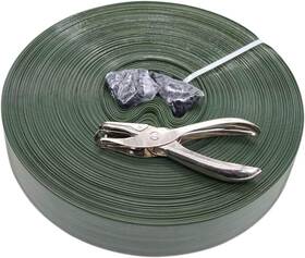 Evecad 445012639627 246ft X 0.15ft Chain Link Fence Privacy Tape Slats Cove
