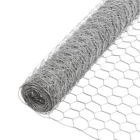 Everbilt 099713048881 1 Inch Mesh X 4 Ft. 50 20-gauge Galvanized Steel Poultry Netting