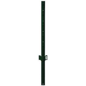 Everbilt 099713048973 3 Inch X 6 Ft. Green Steel Fence Heavy Duty U-post With Anchor Plate