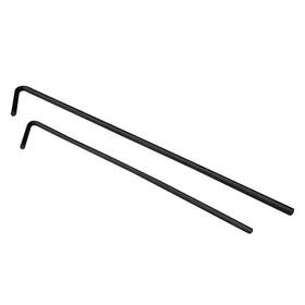 Everbilt 445001085046 6-1/2 Inch 9-gauge Chain Link Fence Black Steel Tie Hooks 100-pieces