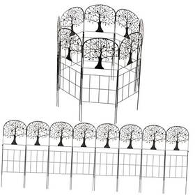 Evergreen Enterprises Phd114 Tree Of Life Metal Landscape Edging 36 In X 8 Ft Tall