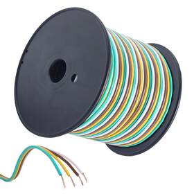Hdd-014 Exerauo 100ft Trailer Wiring Kit 16 Gauge 4 Way Harness Wishbone