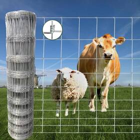 Falanava Abc0001 Farm Fence 4ft X 164ft Galvanized Wire Fencing Goat Sheep Deer Durable Chain