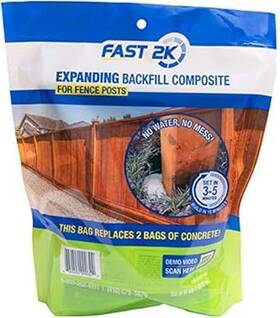254-20-s Fast 2k Post Anchor Mix Expanding Composite Footing Compound Fence 1