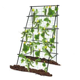 Fawey Tred Inc 726084678484 69.8 Inch H X 36 W Metal Cucumber Trellis A Frame Garden For Raised