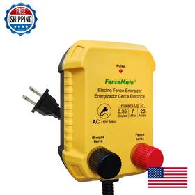 B0bfwk4m29 Fencemate Ac Electric Fence Charger 0.35j - 7 Miles Containment