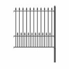 Fencemundiy5x5.5 Aleko Munich Diy Unassembled Steel Fence Panel 648236979280