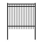 Fencenice6x6 Aleko Nice Style Diy Disassembled Steel Yard Fence 646341976033