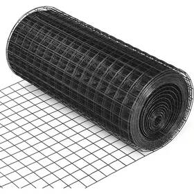 Fencer Wire 744110754278 2 Ft. X 50 14-gauge Black Pvc Coated Welded
