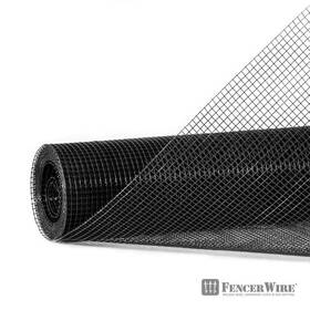 Cv23-b3x100mf14 Fencer Wire 1/4 Inch X 3 Ft. 100 23 Gauge Black Vinyl Coated Hardware Use