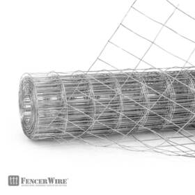 Wb14-5x50m24 Fencer Wire Welded Fence 5 Ft. X 50 14-gauge With Mesh 2 Inch 4
