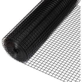 Wv16-b3x50m11 Fencer Wire 3 Ft. X 50 16-gauge Black Pvc Coated Welded Fence With 1