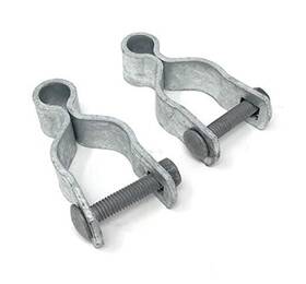 Fencesmart Gh13000 Pressed Steel Chain Link Fence Frame Hinge With Bolt - 2 Sets Pack 1-3/8 Inch