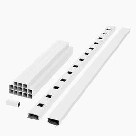 Fiberon 313054552556 Armorguard Regency 70 Inch White Composite Rail Kit
