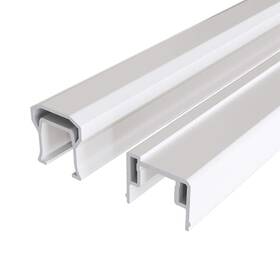 Fiberon 844219023104 Countryside 6 Ft. X 42 Inch Composite Line Section H-channel Top Rail