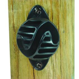 Field Guardian 653002-100 Wood Post - Nail On Insulator Isoline Polyrope Black 1
