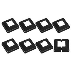 Fipux 685821962586 8pcs Post Skirt 50mmx50mm Plastic Base Cover Trim 113mmx113mm