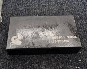 Fireball Tool Fa75-sbs420 Fence Block 4 Inch X1 X2 - 3/4 System Black
