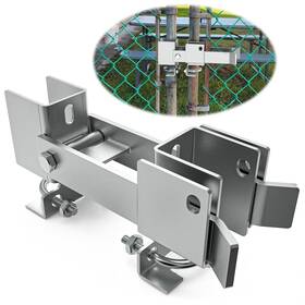 Fixirons M363z35mm01 Chain Link Fence Double Gate Latch For 1-3/8 Inch Frame Gat