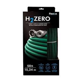 Flexon H2zero50cn Lightweight Fabric Garden Hose 50 Ft Green Ft