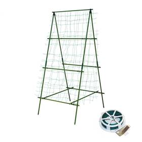 Flohover 970617611637 70.9 Inch H X 35.5 W Cucumber Trellis A Frame For Climbing Plants Suppor