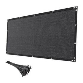 Fly Ltd Ls-ysw-g650-90 6ft X 50ft Black Privacy Screen Fee Heavy Duty Feing Mesh Shade Net Cover For