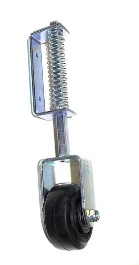 Foghorn Construction 636836056296 220 Lb Heavy Duty Gate Or Door Caster - Spring Loaded 4 Inch Fixed Wheel