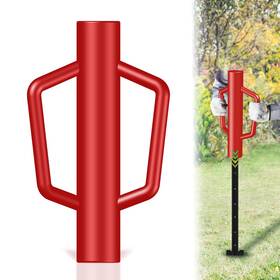 Forehogar B0f995mmck Fence Post Driver With Handle 12lb Hand Pounder 2.7 Inches Inner