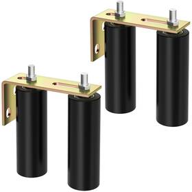 Cp0100-0072 Forogore 2 Pack 6 Inch Slide Gate Guide Roller With L-bracket Universal Sliding G Cp0100-0072 Forogore 2 Pack 6 Inch Slide Gate Guide Roller With L-bracket Universal Sliding G