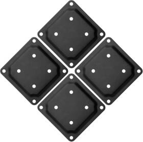 M90-4 Forogore 4 Inch X Wood Post Plate Connector Powder-coated Decking Base Fence M90-4 Forogore 4 Inch X Wood Post Plate Connector Powder-coated Decking Base Fence