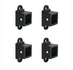 Fe26-cb-04 Fortress Railing Products 53504028a 4-pk Steel Rail Bracket 1 Inch Fe26-cb-04 Fortress Railing Products 53504028a 4-pk Steel Rail Bracket 1 Inch