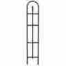 Fps-83973 Panacea Products Narrow Frence Trellis With Finials Black 093432896457