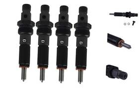 0432133771 Fridayparts 4pcs Fuel Injector 2853346 Compatible For Case P70